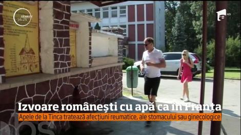 Izvoarele de apă minerală de la Tinca, județul Bihor, perfecte pentru tratarea unei palete largi de afecţiuni