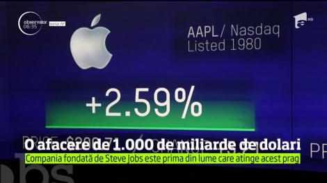 Record impresionant pentru Apple