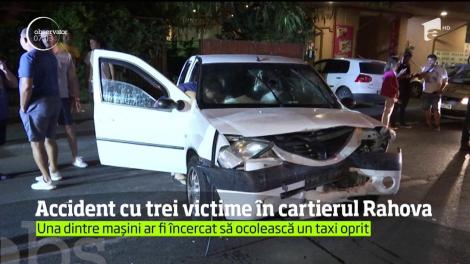 Un accident cu trei victime a avut loc pe o stradă din cartierul bucureştean Rahova