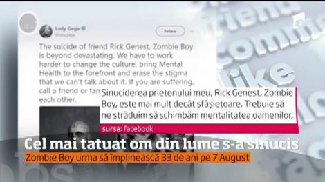 Zombie Boy, cel mai tatuat om din lume, s-a sinucis în apartamentul său din Montreal
