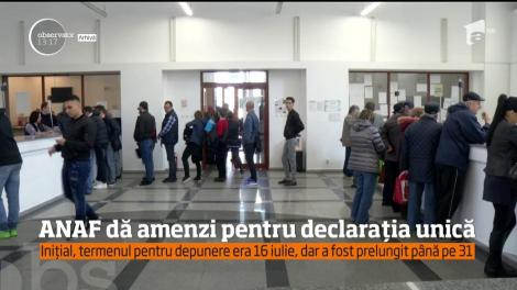 ANAF începe vânătoarea întârziaţilor care nu au depus declaraţia unică