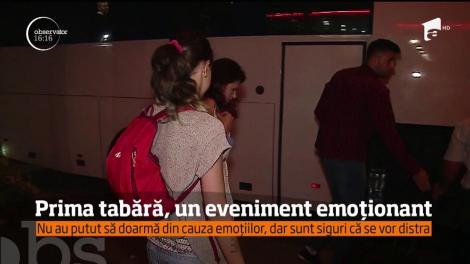 Prima tabără, un eveniment emoționant! 48 de copii au plecat pe Valea Doftanei