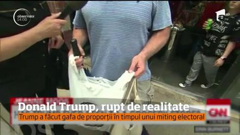 Donald Trump pare rupt de realitatea americanilor de rând