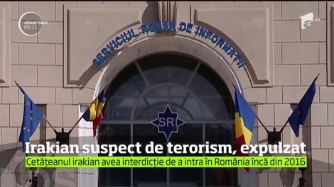 Un irakian considerat periculos a fost expulzat din România după ce SRI a obţinut informaţii care îl legau pe individ de o grupare teroristă din Orientul Mijlociu