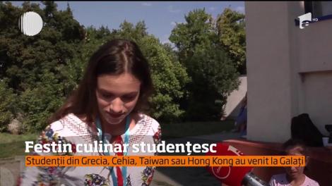 Studenţii din Galaţi au avut ocazia să cunoască gustul preparatelor culinare din toate colţurile lumii