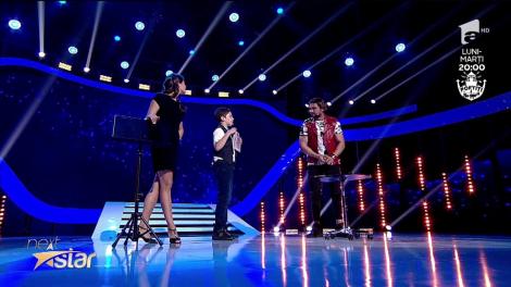 Luca Buzuloi, moment de mentalism la Next Star: "Știu ce este în mintea voastră, dar nu pot spune la televizor"