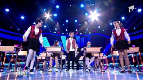 Teatru fără cuvinte la Next Star! Copiii de la Victoria Art Jr. fac spectacol senzațional pe scenă