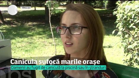 Canicula sufocă marile orașe