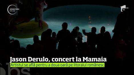 Jason Derulo, concert la Mamaia
