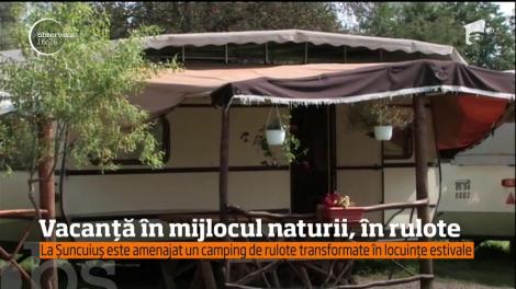 În Bihor a fost amenajat un camping cu 18 rulote, chiar la poalele Munților Pădurea Craiului