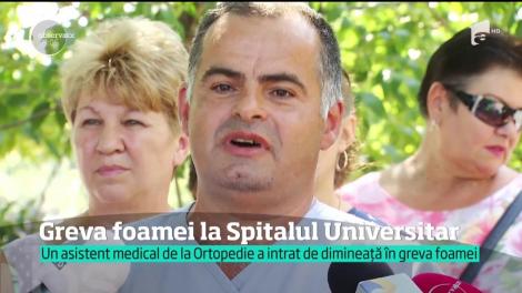 Greva foamei la Spitalului Universitar