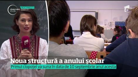 Noua structură a anului școlar