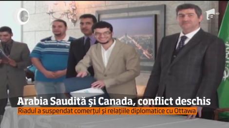 Conflict diplomatic între Canada şi Arabia Saudită