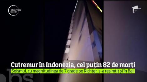 Bilanţul cutremurului care a lovit Indonezia creşte de la oră la oră