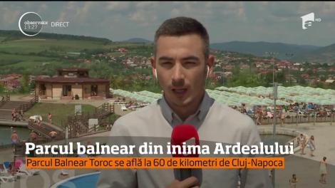 Ştrandurile sau parcurile balneare sunt asul din mâneca celor care nu ajung la mare în acest sezon