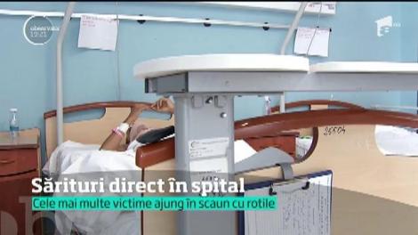 Salturile în apă, de la înălţime, sunt aventura verii. Cele mai multe victime ajung în scaun cu rotile