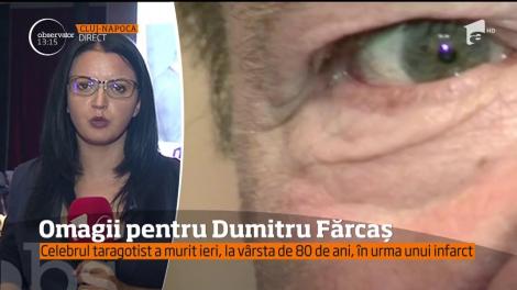 Va fi priveghi la Casa de Cultură din Cluj-Napoca, unde a fost depus trupul neînsufleţit al taragotistului Dumitru Fărcaş