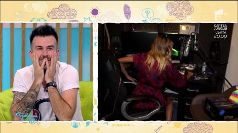 Supriza colegilor de platou pentru Florin Ristei, un iubitor de pisici