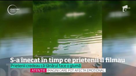 Un tânăr de 22 de ani s-a înecat sub ochii prietenilor, într-un lac din staţiunea Sovata