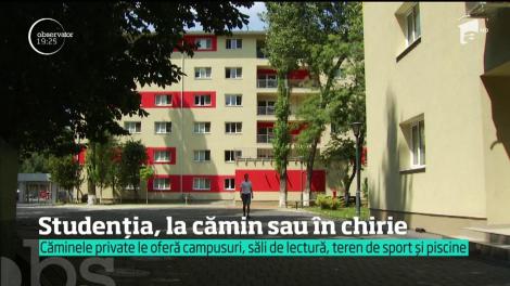 Studenţii au început goana după locurile din cămine