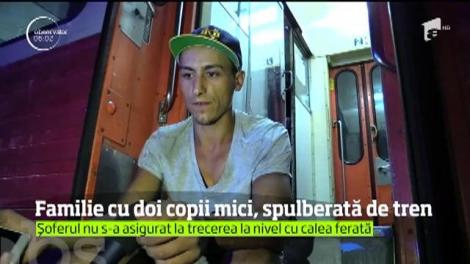 Nenorocire şi în judeţul Iași. O familie întreagă a fost spulberată de tren, după ce un şofer nu s-a asigurat la trecerea de nivel cu calea ferată