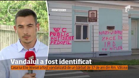 A fost identificat cel care a vandalizat Casa Memorială "Elie Wiesel" din Sighetu Marmaţiei!