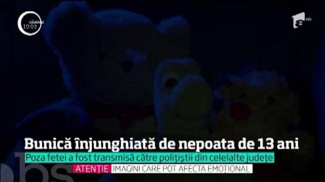 Imagini nerecomandate minorilor! O fetiţă de 13 ani şi-ar fi înjunghiat bunica, cu mai multe lovituri de cuţit