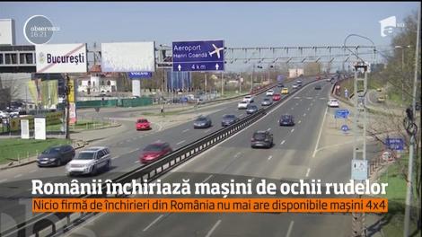 Românii închiriază mașini de ochii rudelor