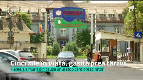 Este anchetă la Spitalul Obregia după ce femeia dispărută, a fost găsită moartă, chiar în curtea unităţii sanitare