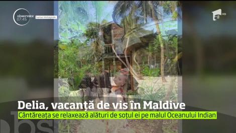 Delia Matache a plecat din nou în vacanţă