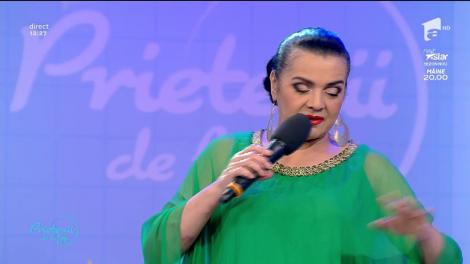 Cornelia Catangă a cântat piesa ”Am dat zvon în mahala, Ileană, Ileană”