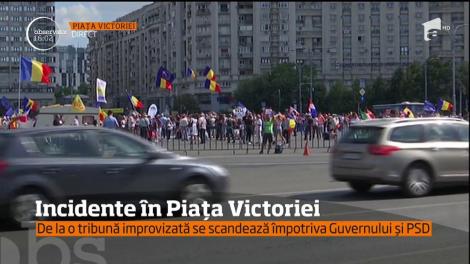 În Piaţa Victoriei începe marele miting al Diasporei