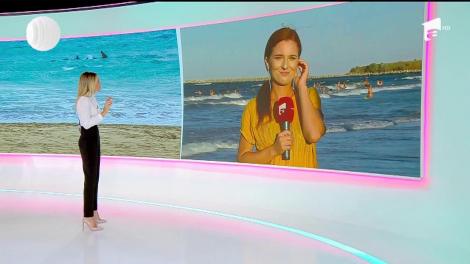 Mai mulţi turişti au fost în pericol de moarte pe litoral, unde marea este tot mai agitată! Un tânăr e căutat în valuri la Eforie Nord, după ce a salvat de la înec un copil