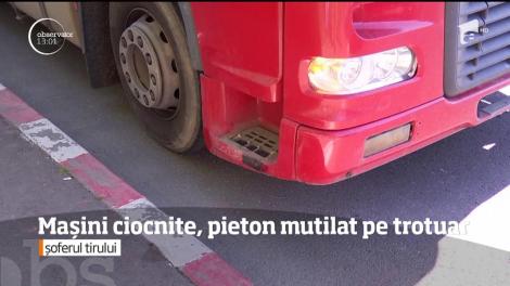 Accident cumplit în nordul Capitalei! O tânără de 24 de ani a rămas fără un picior