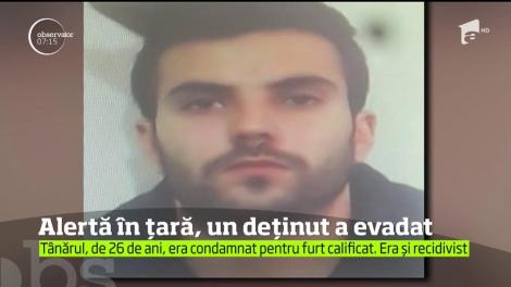 Este alertă în toată ţara, după ce un deţinut a reuşit să evadeze din Penitenciarul Pelendava, de lângă Craiova