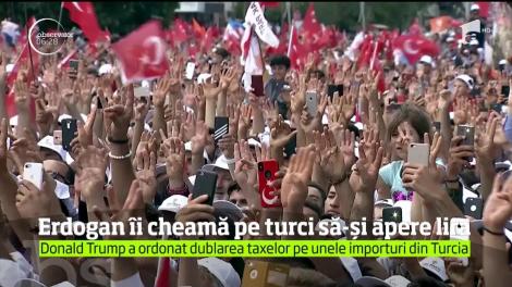 Preşedintele Recep Tayyip Erdogan le cere turcilor să vândă valuta şi aurul pe care le deţin