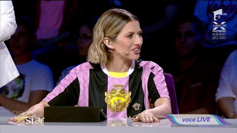 Diana Crăcană c&acirc;ntă, la "Next Star", melodia "S&acirc;rba moldovenilor"