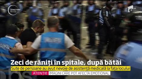 Bilanțul protestelor violente din Piața Victoriei: 400 de oameni au fost răniţi