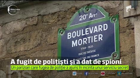 Ghinion mare pentru un francez care fugea de poliţişti: el a nimerit în curtea serviciilor secrete!