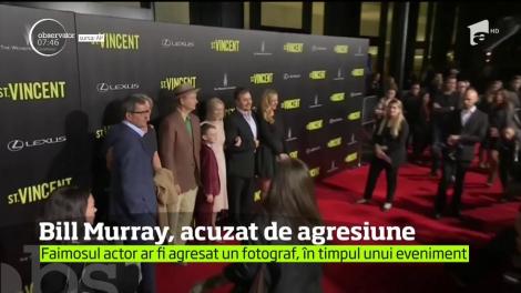 Acuzaţii grave pentru faimosul Bill Murray. Un fotograf îl acuză pe actorul de la Hollywood că l-a agresat în timpul unui eveniment