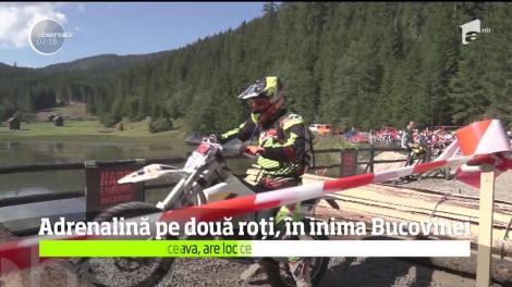 Pasionaţii de sporturi extreme s-au &icirc;ntrecut cu motocicletele &icirc;n Bucovina