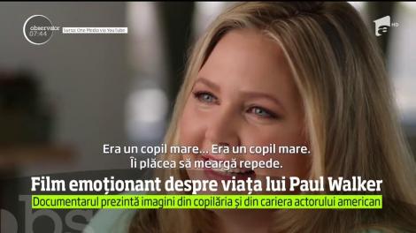 Filmul at&acirc;t aşteptat despre viaţa actorului Paul Walker, starul din "The Fast and The Furious", este acum pe piaţă!
