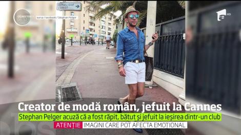 Creatorul de modă român Stephan Pelger ar fi fost agresat şi jefuit la Cannes
