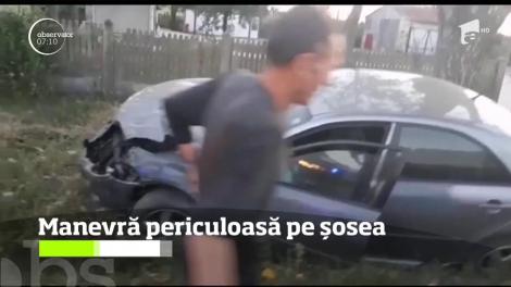 Trei persoane, printre care şi un copil de doi ani au ajuns la spital în urma unui accident petrecut pe un drum judeţean din Olt