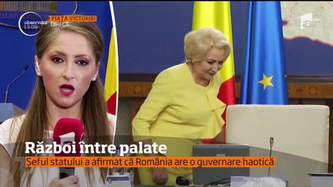 Războiul dintre Palate se amplifică pe zi ce trece