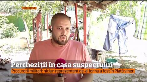 Bărbatul suspectat că ar fi furat o armă de la un jandarm în timpul violenţelor a fost prins de poliţişti