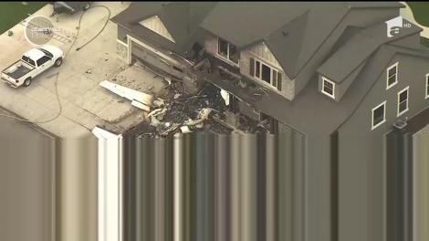 Caz înfiorător în Statele Unite. Un pilot şi-a prăbuşit în mod intenţionat avionul peste propria locuinţă