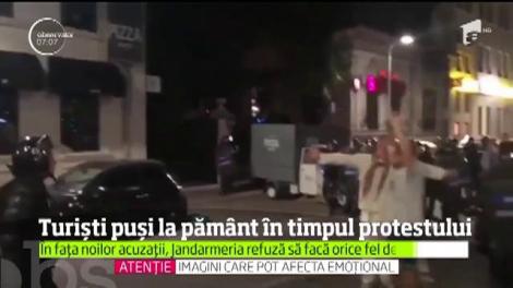 A izbucnit un nou scandal în cazul protestelor violente de vineri noapte