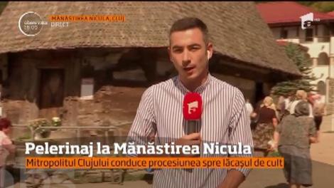 Pelerinaj la mănăstirea Nicula acolo unde mii de credincioşi au venit din toate colţurile ţării la procesiunea de Sfânta Maria