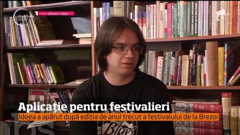 La  doar 16 ani, un adolescent din Vâlcea a creat o aplicație pentru festivaluri